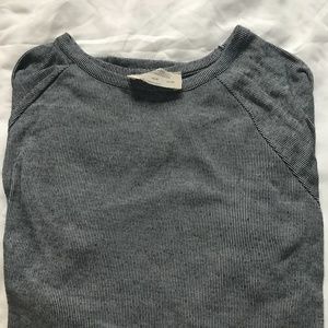Navy and White Zara Sweater